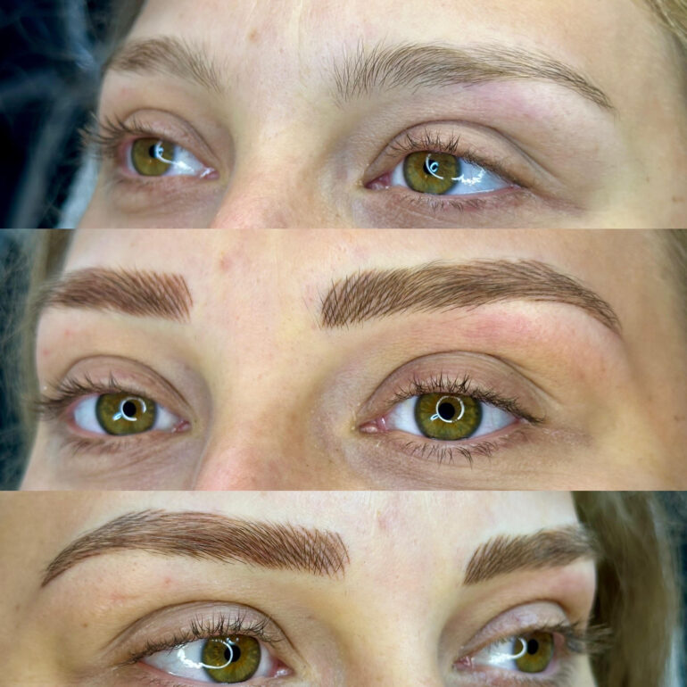 Hairstroke Brows Techniek 3d