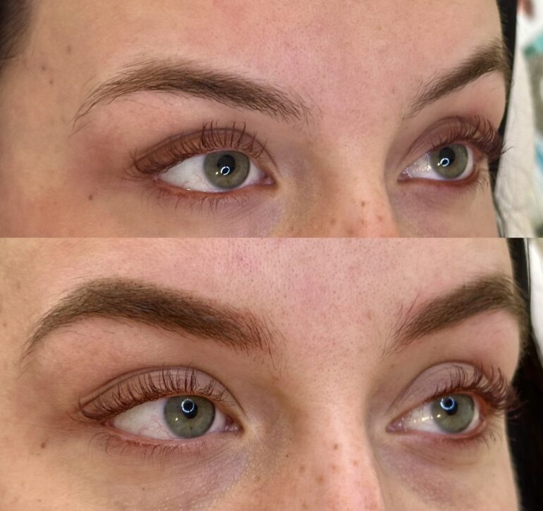 powder brows behandeling